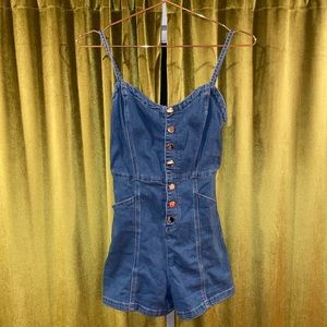 Fashion Nova Jean Jumpsuit